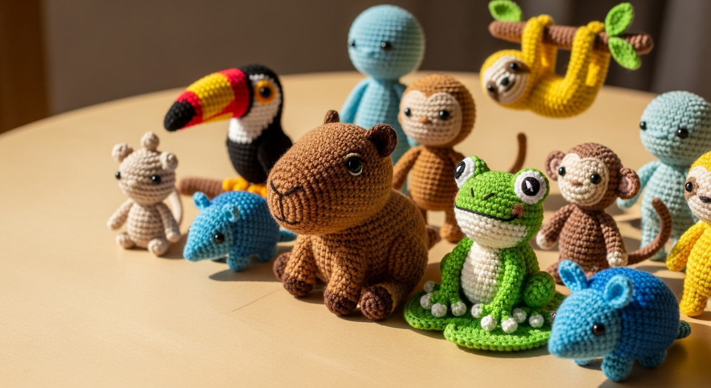 Amigurumis de crochê