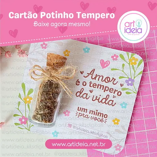 Arquivo Digital - Cartão Potinho Tempero