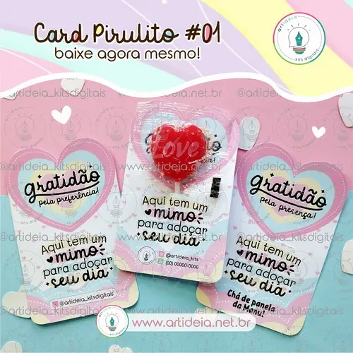 Arquivo Digital - Card Pirulito