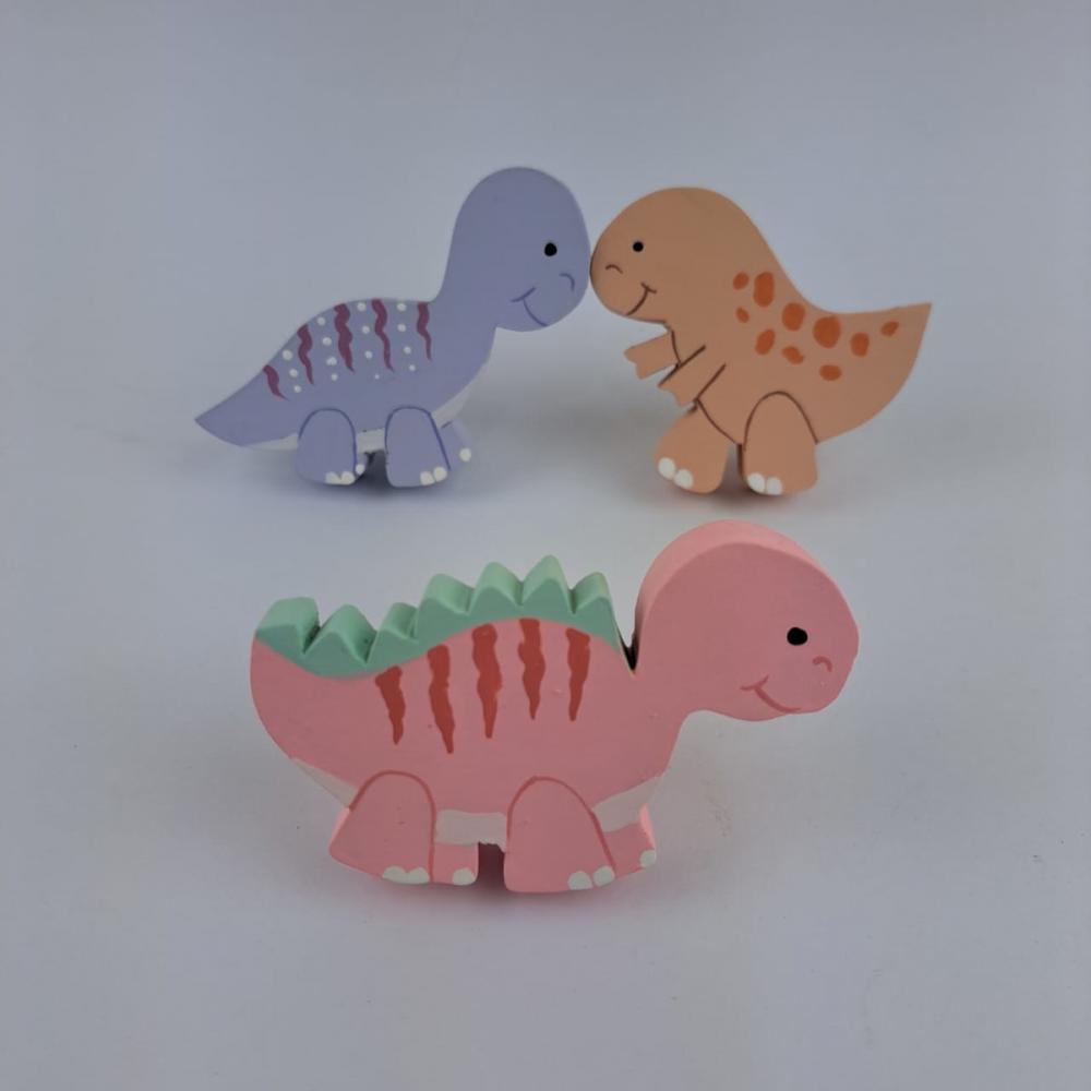 Puxador Dinossauro baby para Decoração de Quarto de Bebê