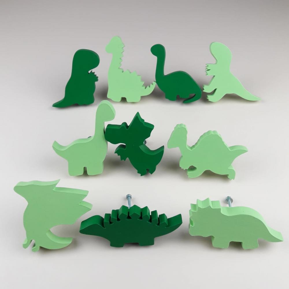 Puxador Dinossauro para Decoração de Quarto de Bebê