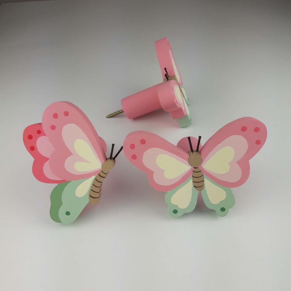 Cabide de borboleta para Decoração de Quarto de Menina