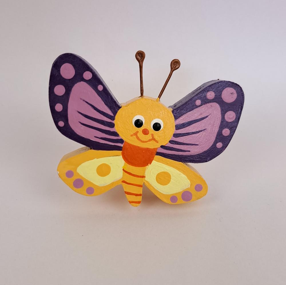 Puxadores de borboleta para decoração de quarto de bebê