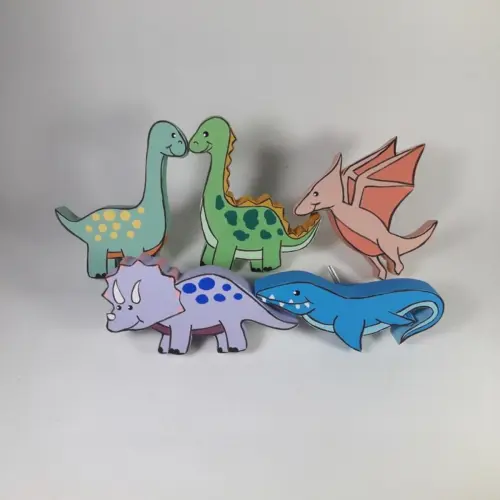 Puxador Dinossauro para Decoração de Quarto de Bebê