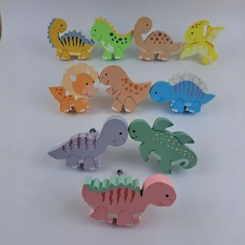 Puxador Dinossauro baby para Decoração de Quarto de Bebê