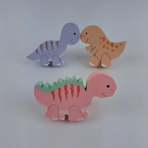 Puxador Dinossauro baby para Decoração de Quarto de Bebê