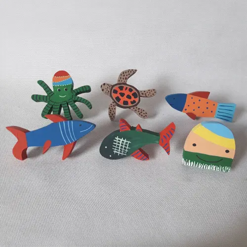 Puxadores Bichinhos de Mar para Decoração de quarto de bebê