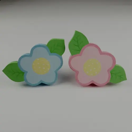 Cabide de Flor para Decoração de Quarto de Menina