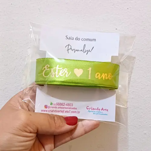 Fita personalizada