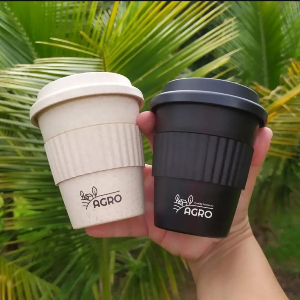 Copo Bucks Ecológico de Fibra de Bambu Personalizado 380ml