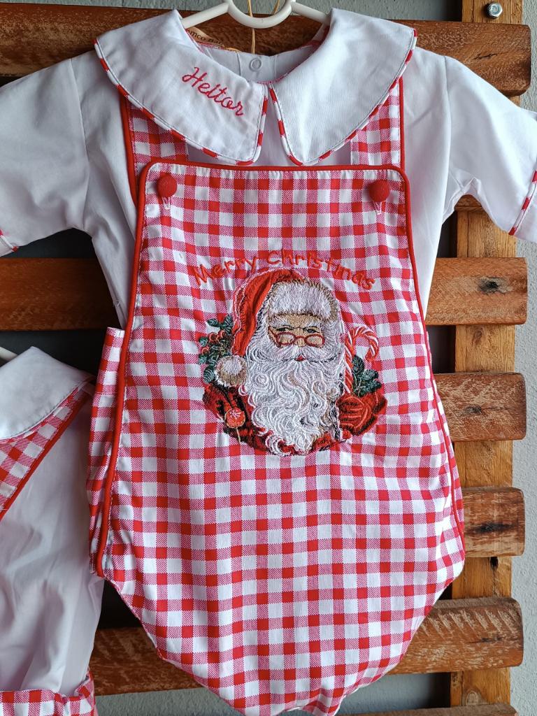 Roupinha Personalizada de Natal para bebês