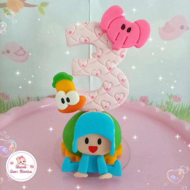 Vela do Pocoyo para meninas