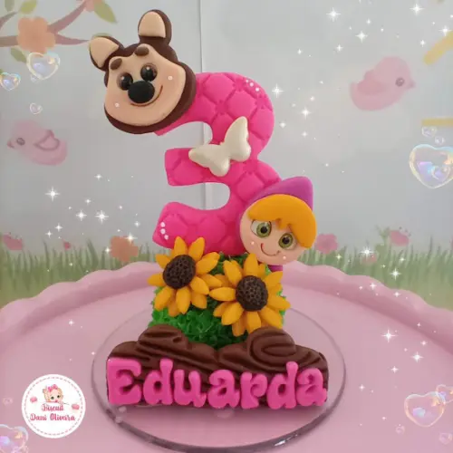 Vela da menina e o Urso