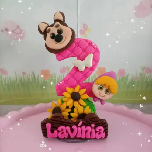 Vela da menina e o Urso