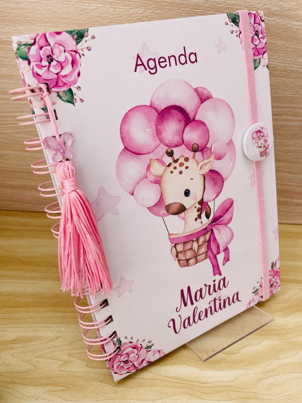 AGENDA BABY - CRECHE - GIRAFINHA