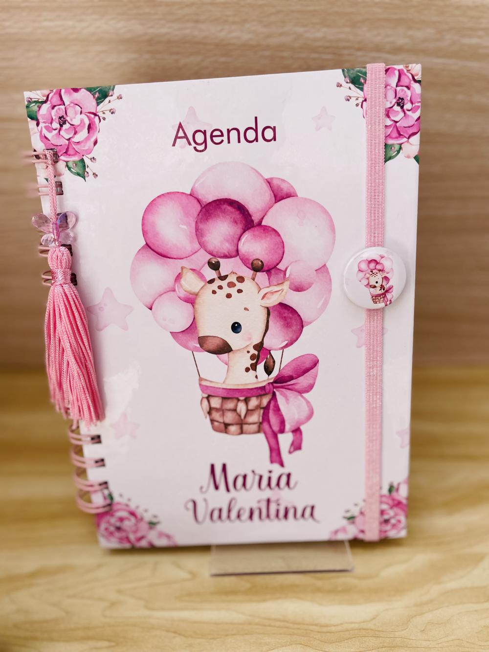 AGENDA BABY - CRECHE - GIRAFINHA