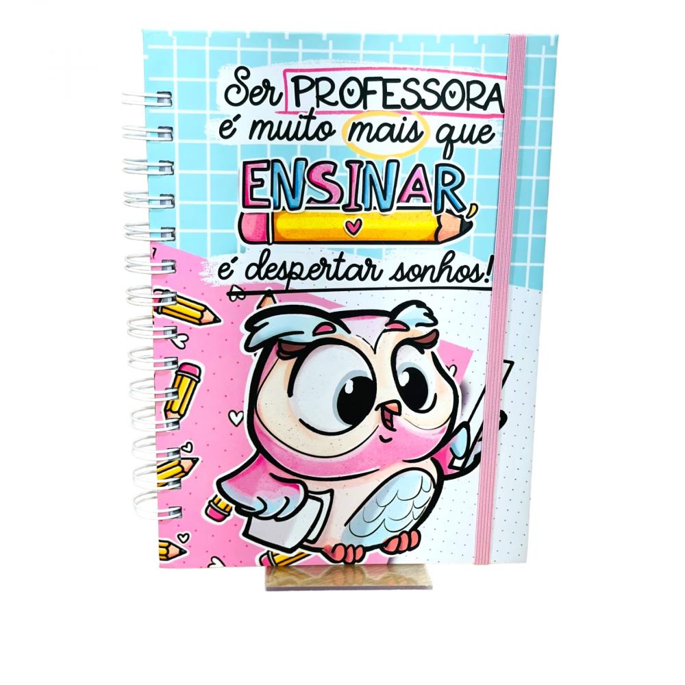 CADERNO PAUTADO DIA DO PROFESSOR