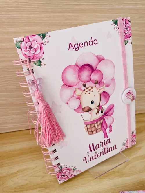 AGENDA BABY - CRECHE - GIRAFINHA