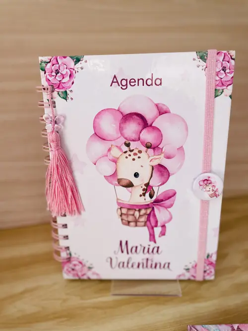 AGENDA BABY - CRECHE - GIRAFINHA