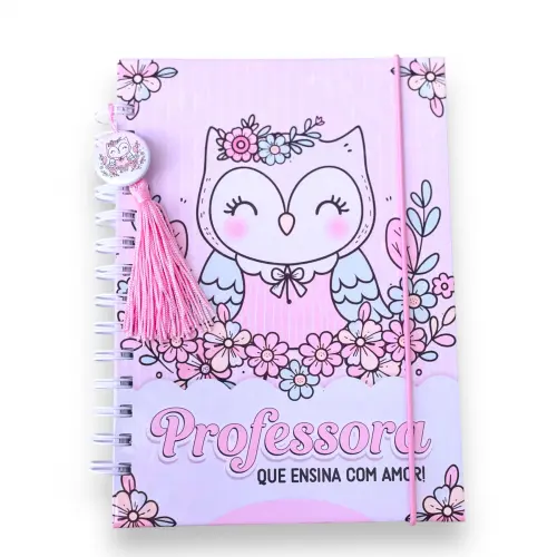 CADERNO PAUTADO DIA DO PROFESSOR