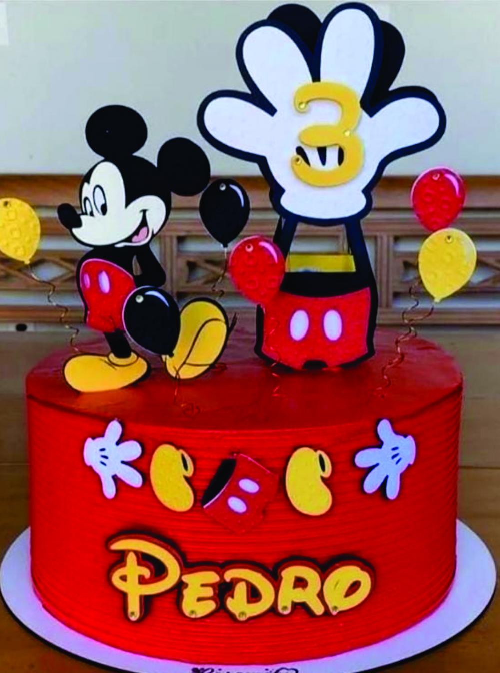 topo de bolo mickey