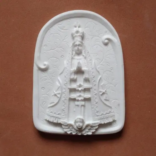 Medalhão com Nossa Senhora Aparecida