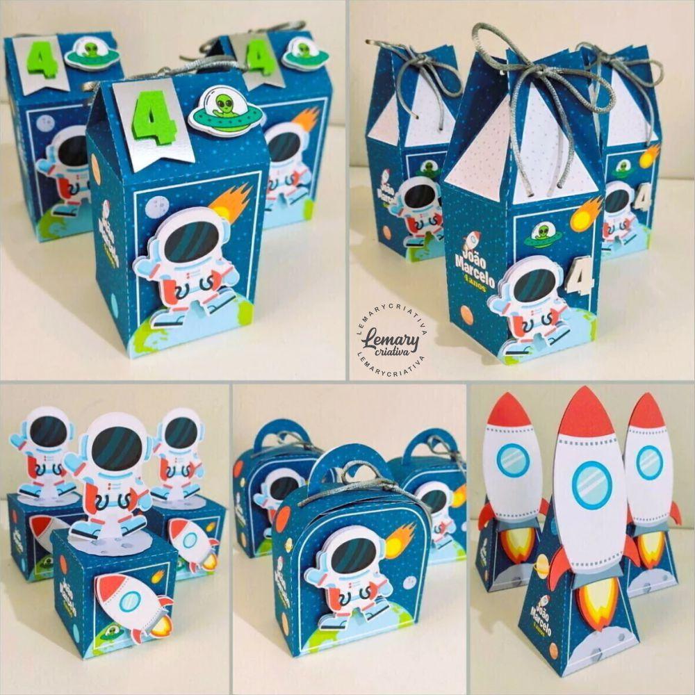 Kit Festa Astronauta (50 Itens) Mod.0001