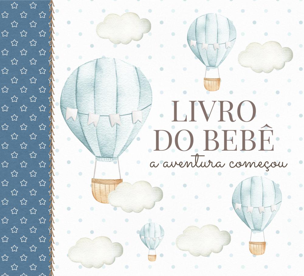 Arquivo Digital Combo Livro Bebê + Caderneta Balão