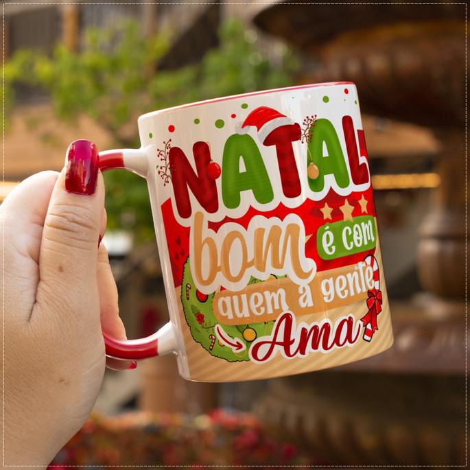 Arquivo Digital Arte Caneca Natal