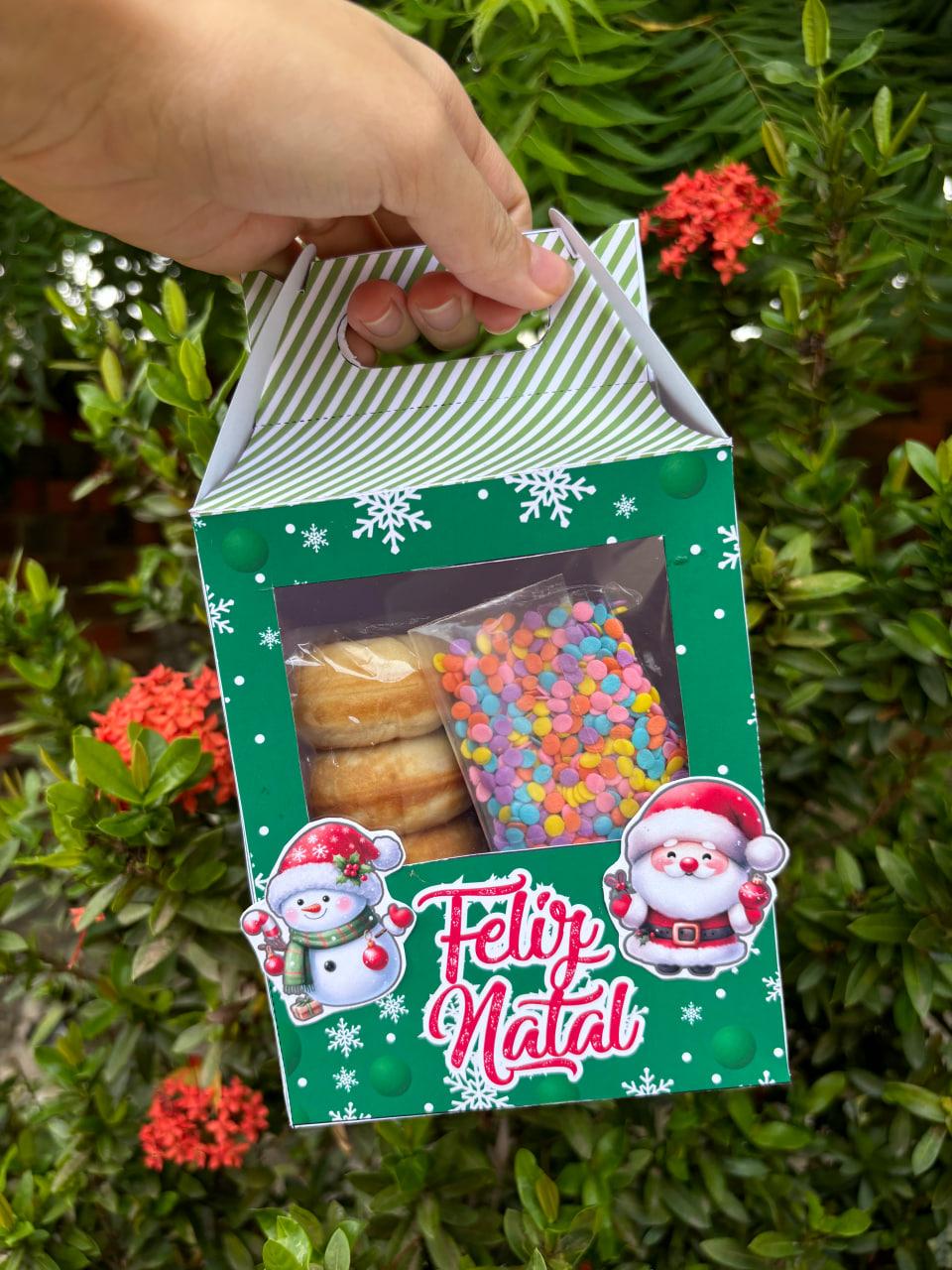 Arquivo Digital Card Donuts Natal