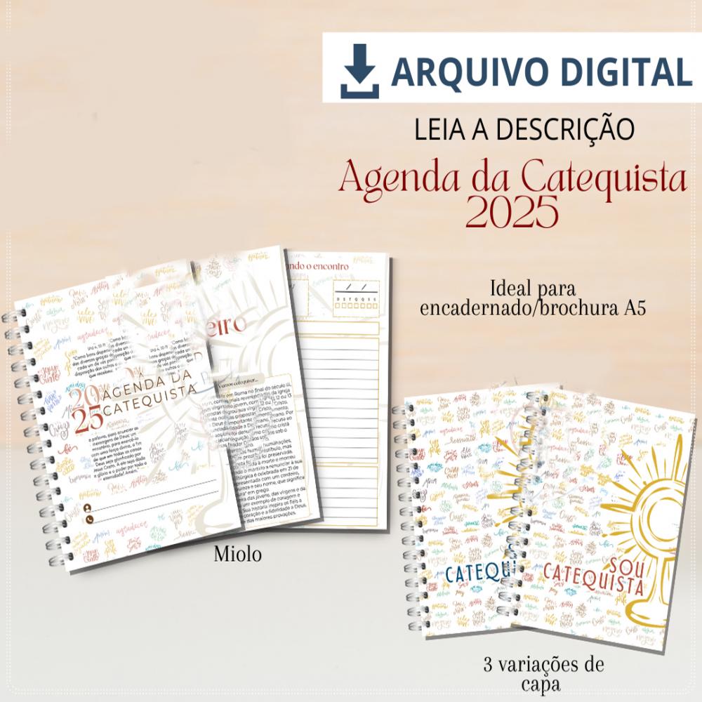 Arquivo Digital Agenda catequista 2025