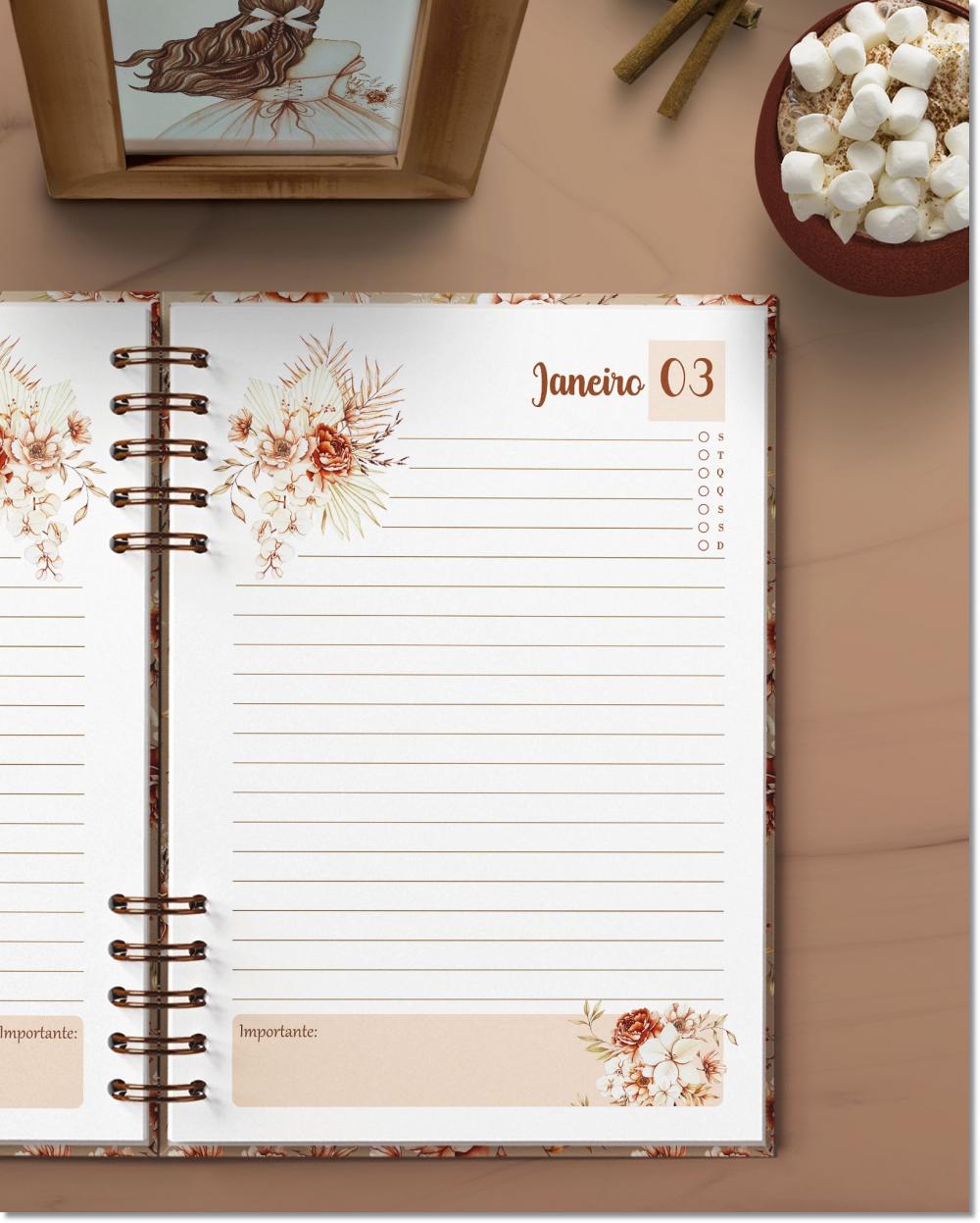 Arquivo Digital Agenda 2025 1 DPP Floral Boho