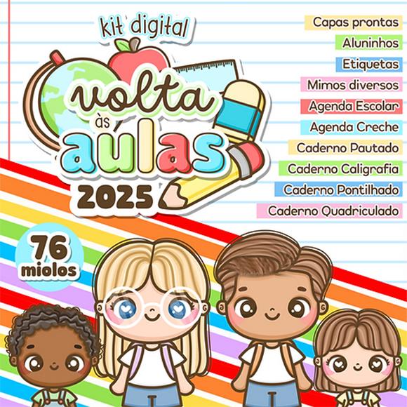 Arquivo Corte Kit Volta as Aulas 2025