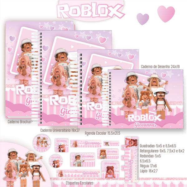 Arquivo Digital Combo Escolar Roblox Menina