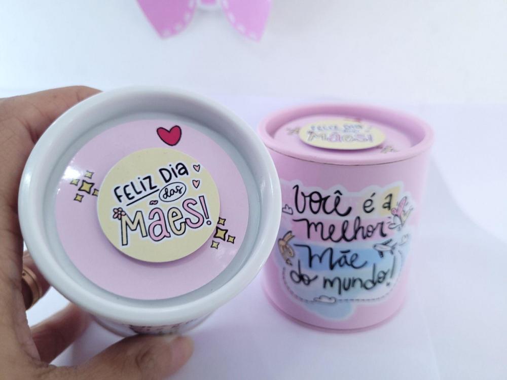 Tubolata Melhor Mãe do Mundo Dia das Mães Lembrancinha Personalizada