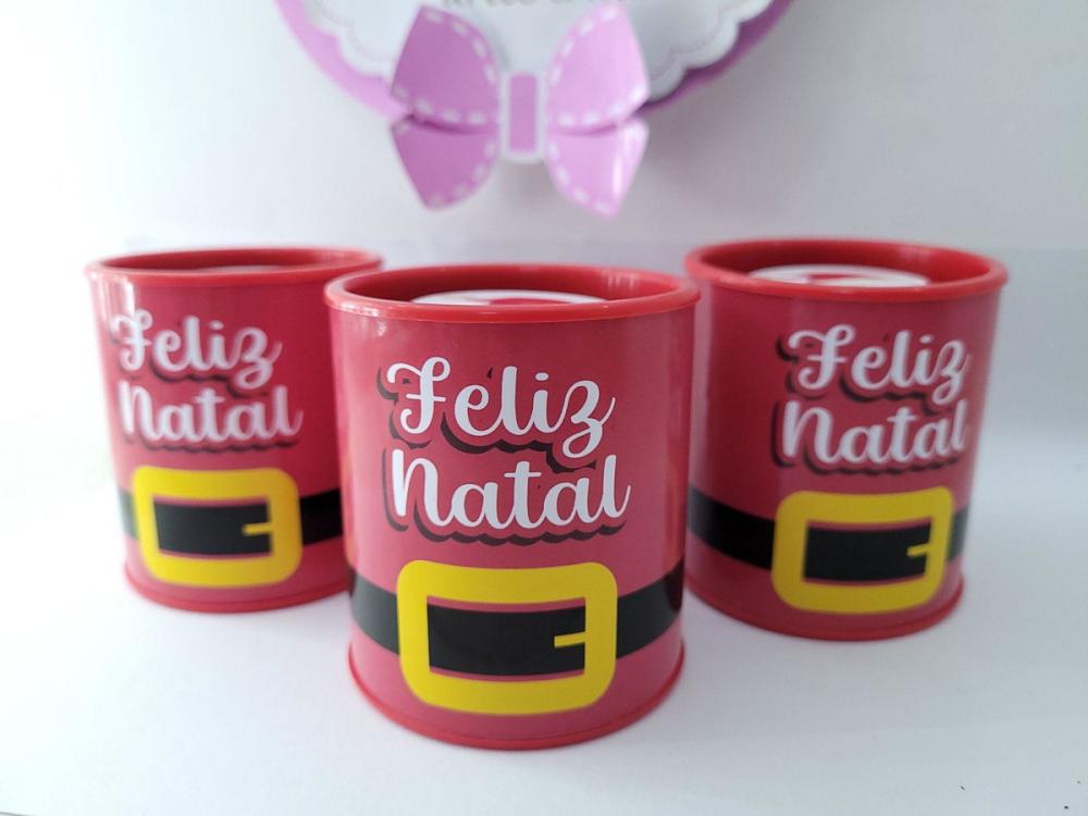 Tubolata de Natal Lembrancinha Personalizada Papai Noel