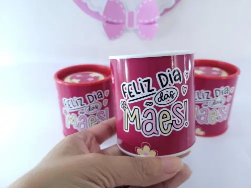 Tubolata de Dia das Mães Lembrancinha Personalizada