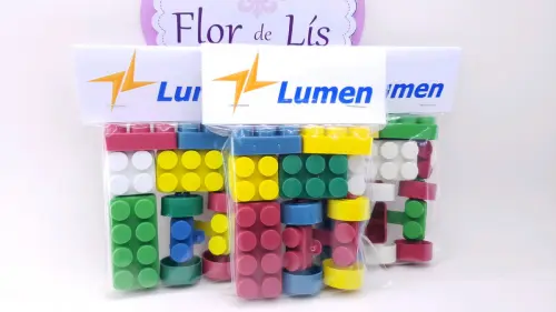 Blocos de Montar Lego Brinde com Logo Empresa