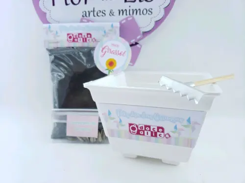 Kit Plantação Dia das Crianças Educativo Brinde Empresa