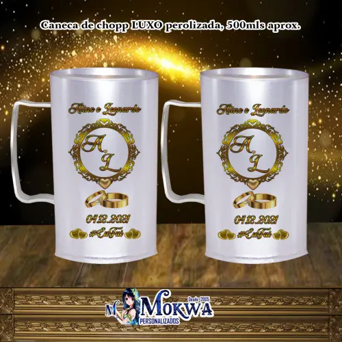 Caneca de chopp personalizada