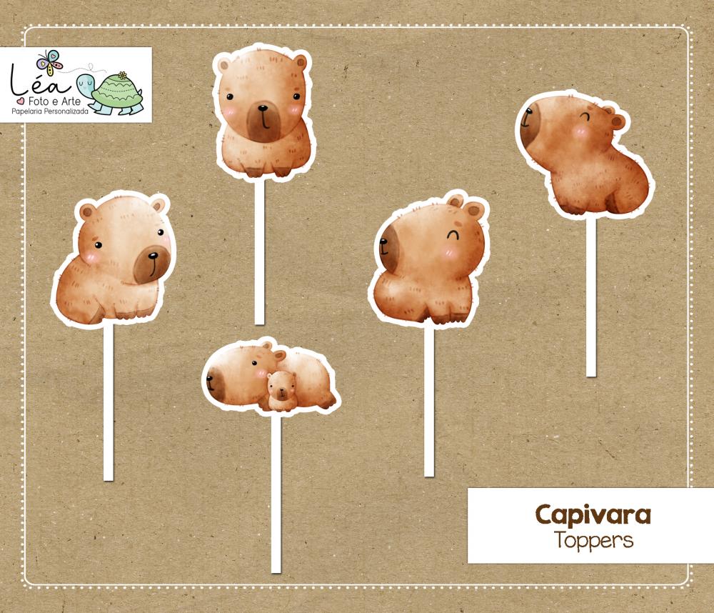 Topper Festa Capivara