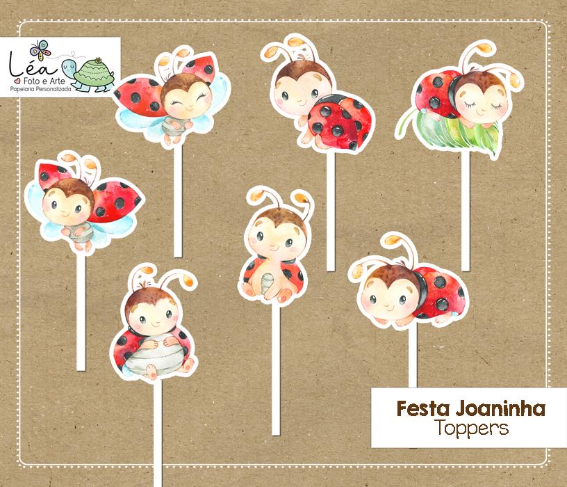 Topper Festa Joaninha