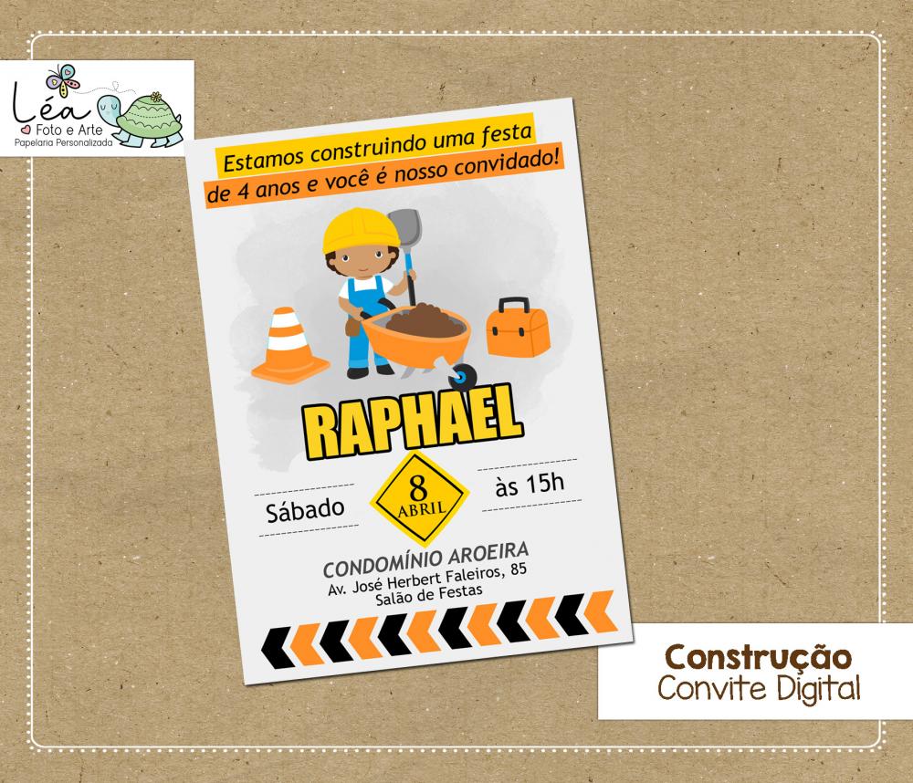 Convite Digital Construção