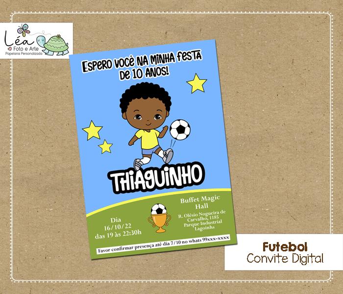 Convite Digital Futebol