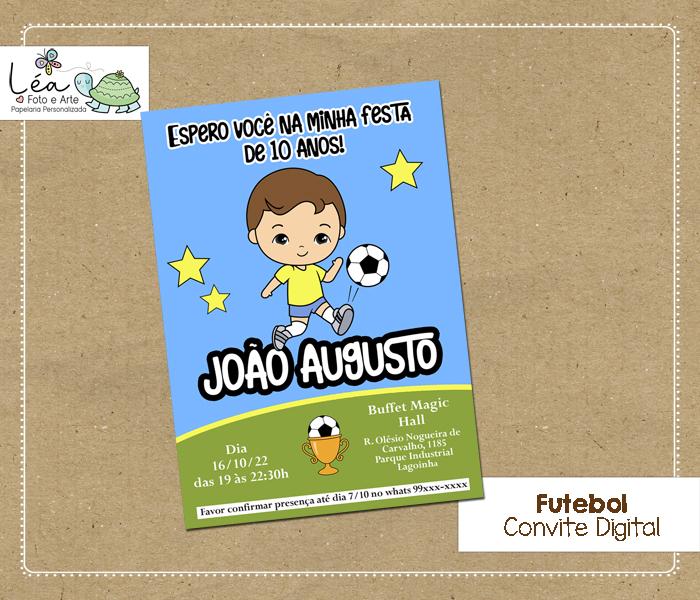 Convite Digital Futebol