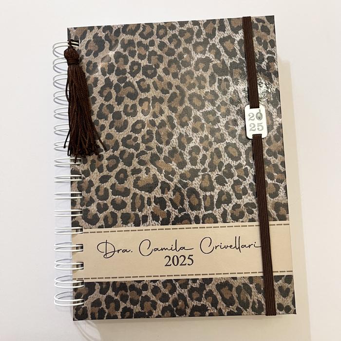 Agenda Animal Print Onça