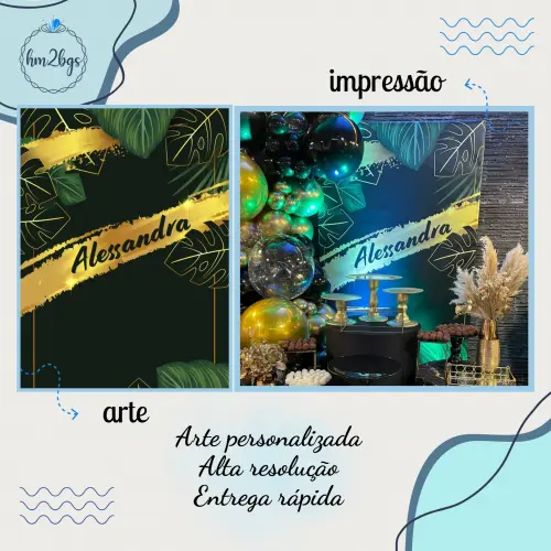 Arte digital - painel personalizado - qualquer tema