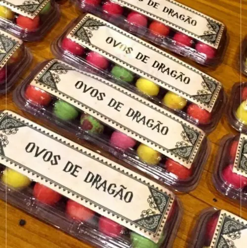 Rótulo Ovos de Dragão