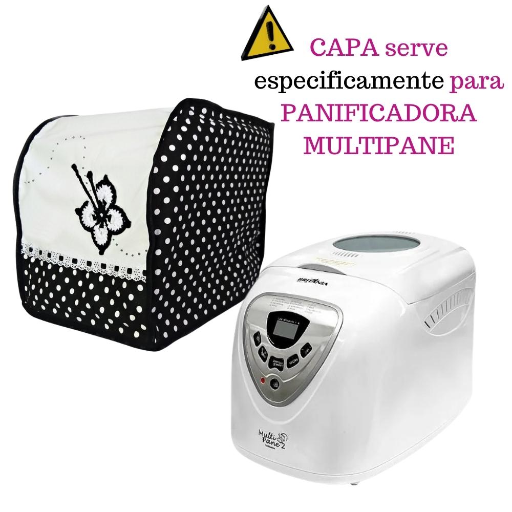 Capa para panificadora máquina de pão doméstica MULTIPANE esco