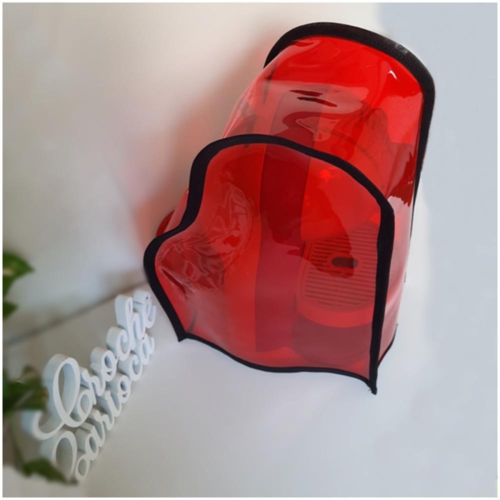 capa de plástico cristal grosso para cafeteira dolce gusto mini 